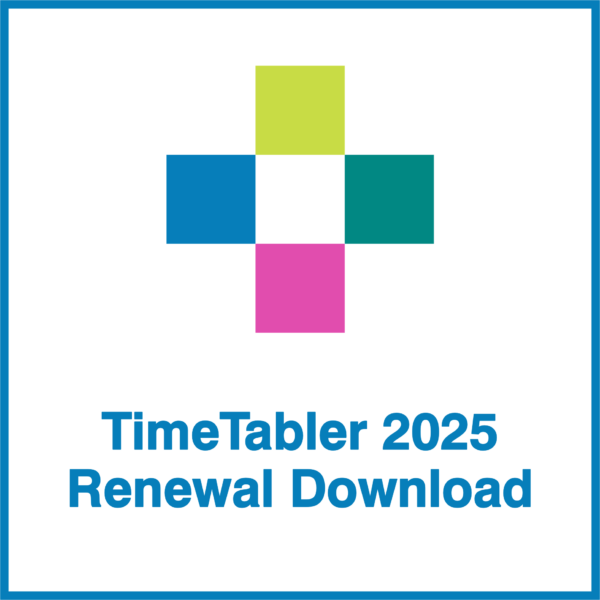 Upgrade to TimeTabler 2025.